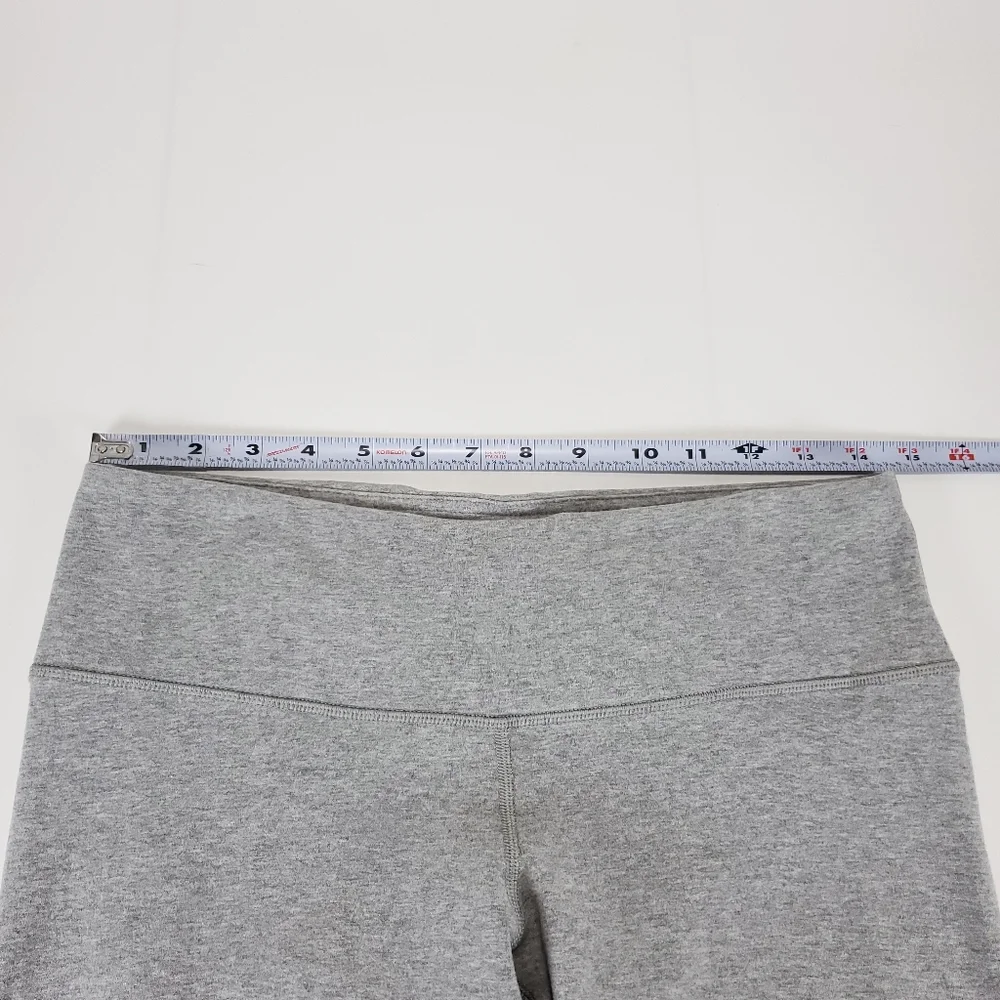 Lululemon Grey Ruched Back Cropped Leggings
